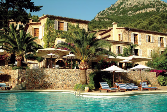 Kate Moss is among a number of A-listers, including Pierce Brosnan, Sting and Tom Hanks, who have stayed at the secluded and charming La Residencia, a quiet hideaway nestled among olive groves on Mallorca Spain's northwest coast.